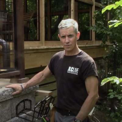 Mark MyFixitUpLife How to hang a garden hose holder