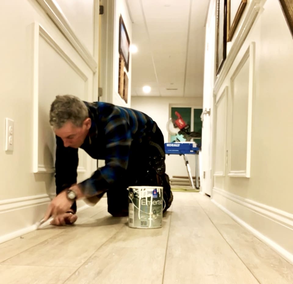 Why paint shoe molding?