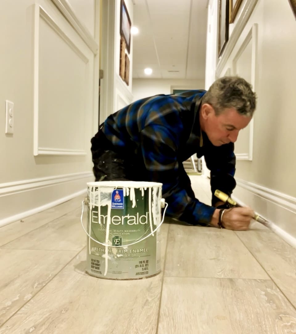 Why paint shoe molding?