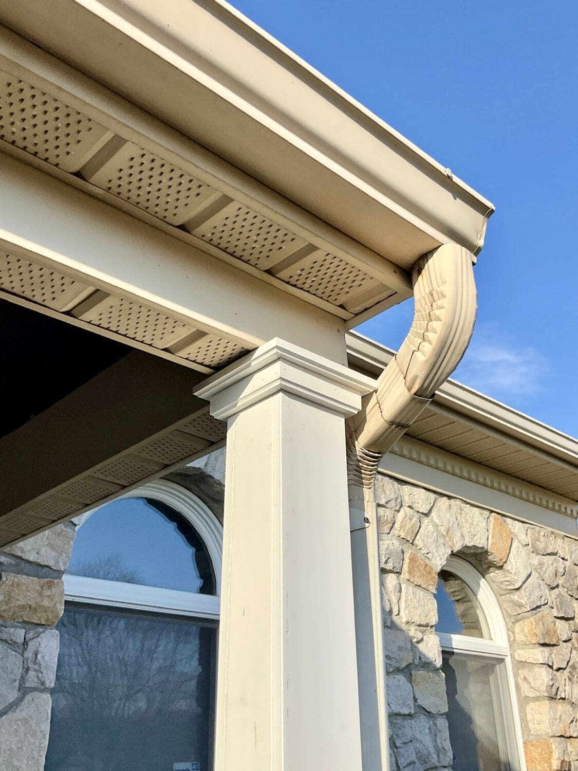 Before & After Rotted Porch Post