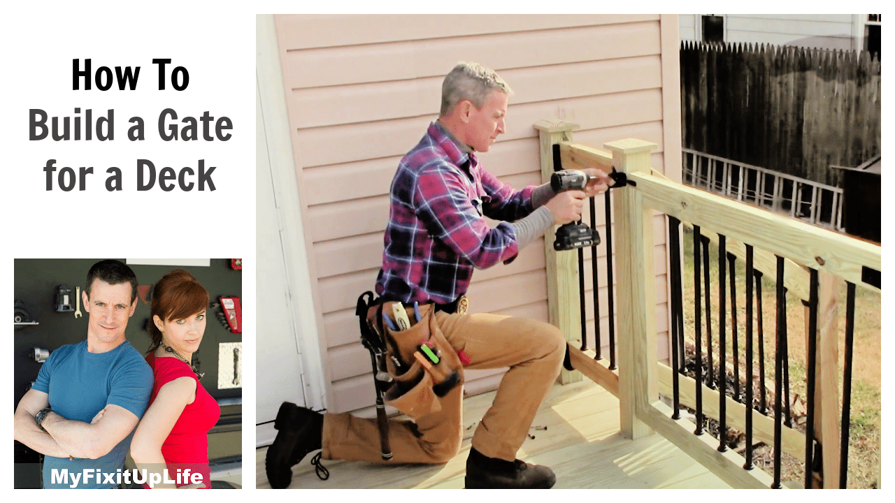 How To Build A Gate For A Deck