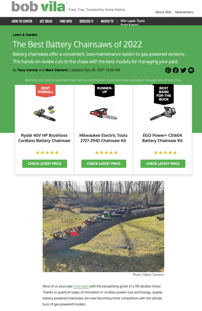 BobVila Mark Clement Chainsaws MyFixitUpLife Why I Joined a Tornado Clean Up Chainsaw Gang MyFixitUpLife MyFixitUpLife