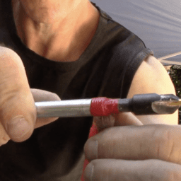 I’ve combined it with another accessory I use all the time: A bit holder.