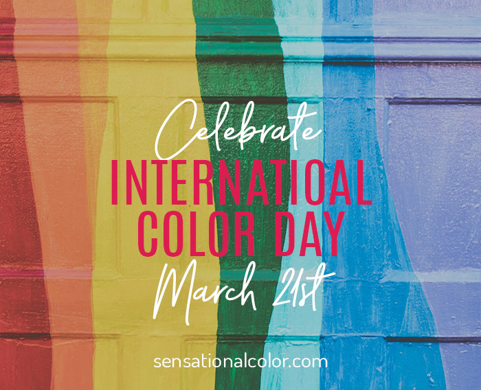 international colour day sensational color Kate smith