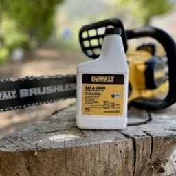 DW Bio Chainsaw Oil Real Estate Market DeWalts Plant Based Chainsaw Oil MyFixitUpLife MyFixitUpLife MyFixitUpLife