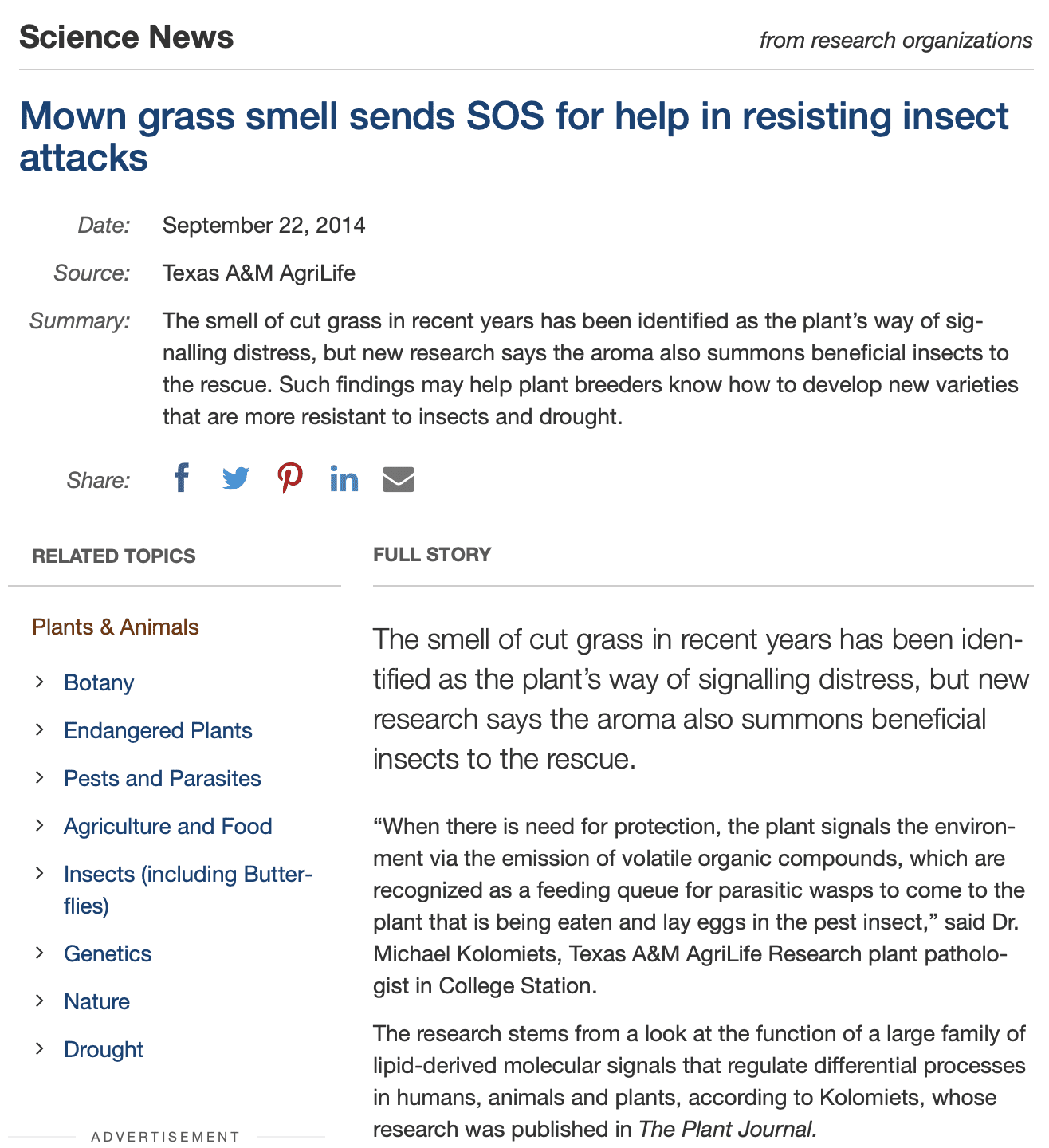 News Fixed Fresh Cut Grass Smell, The Italian Job