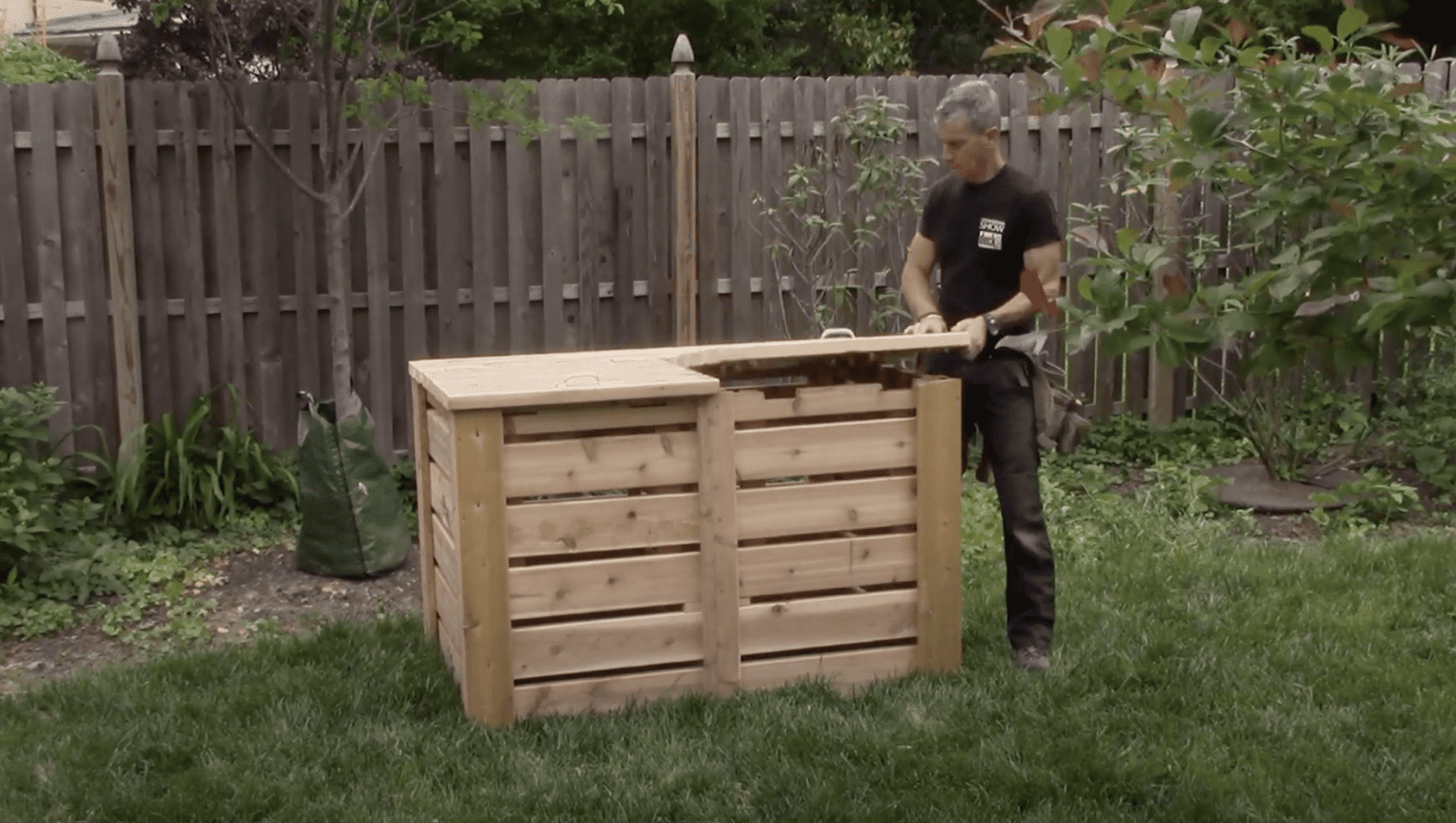 How to Build a Cedar Compost Bin