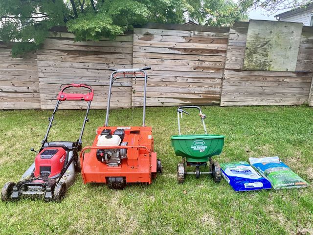 Aerate your lawn tools MyFixitUpLife