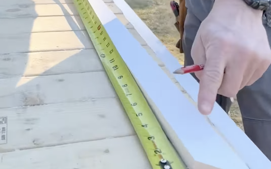 How to measure trim work more quickly tape measure tips by Mark MyFixitUpLife