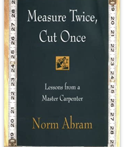 Norm Ambram Measure Twice Book