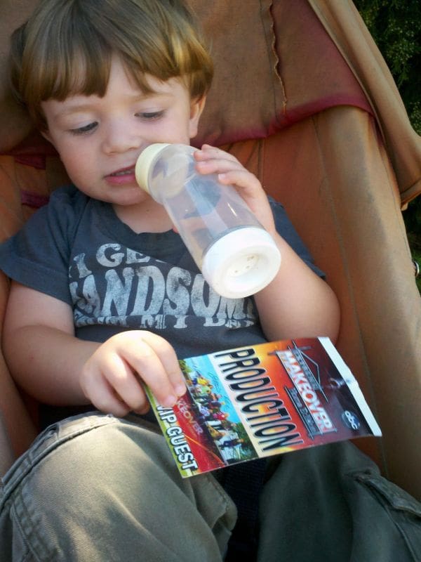 Jack on set at Extreme Makeover Home Edition during the original airing on ABC.