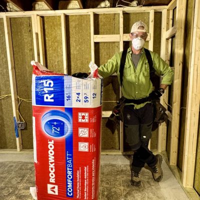 best insulation tools and materials - rockwool comfortbatt