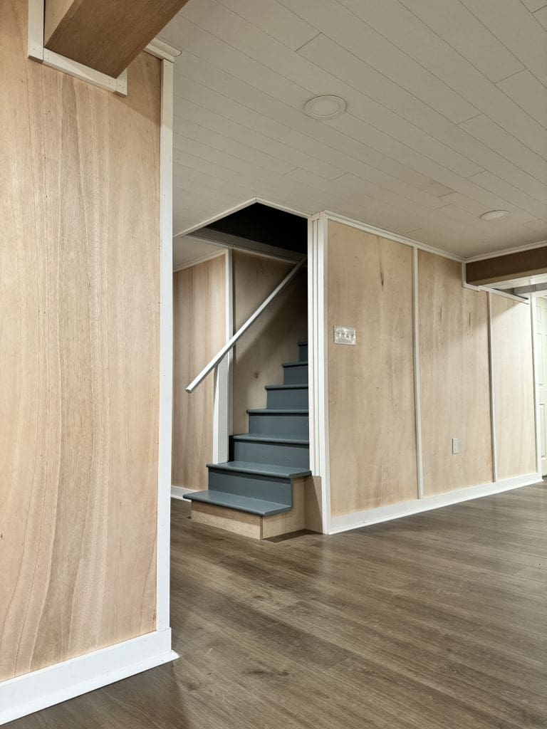 Install a plank ceiling in a basement - Armstrong WOODHAVEN Plank ceiling - MyFixitUpLife