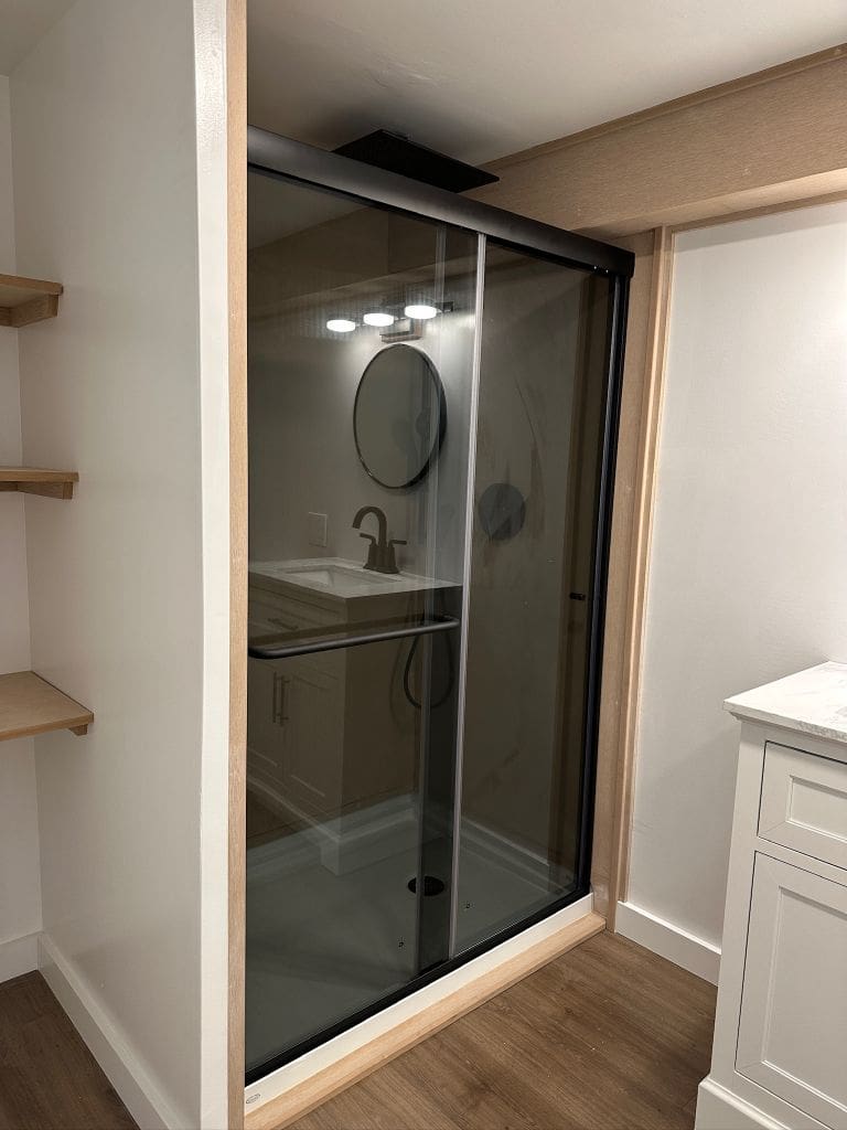 Bathroom soffit Modern Mill MyFixitUpLife