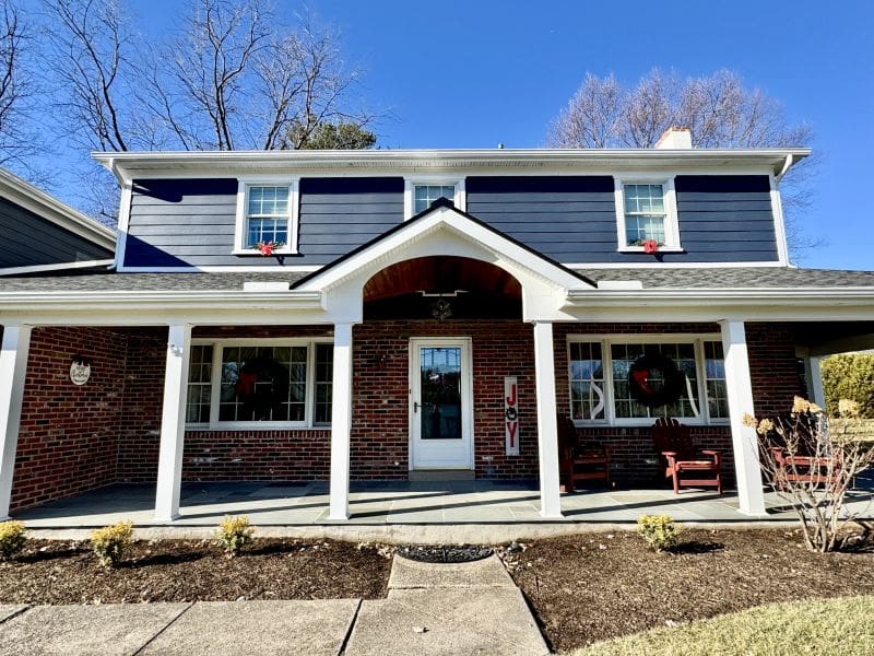 house exterior - siding - wood porch - maintaining a home - myfixituplife