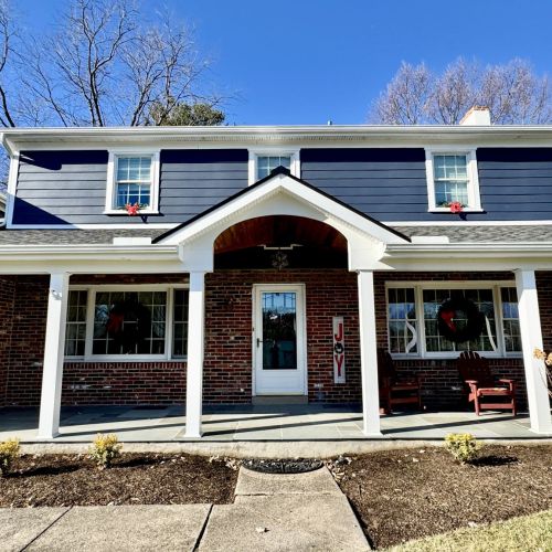 house exterior - siding - wood porch - maintaining a home - myfixituplife