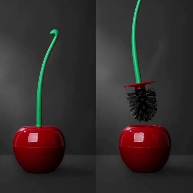 cherry toilet brush