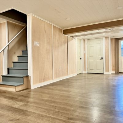 LVP flooring - basement remodel - MyFixitUpLife