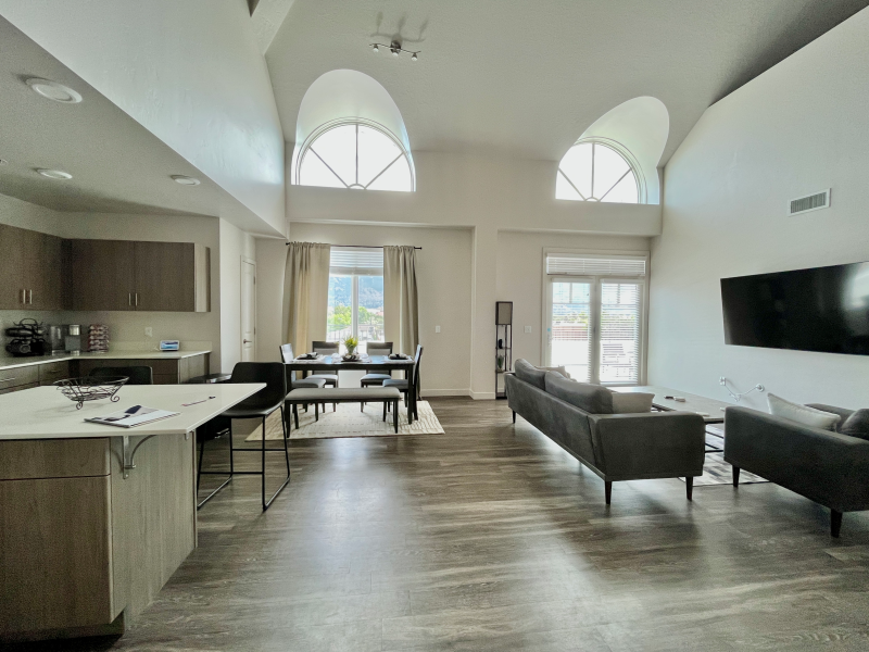 Salt Lake Condo - MyFixitUpLife - Large Windows - Open Floor Plan