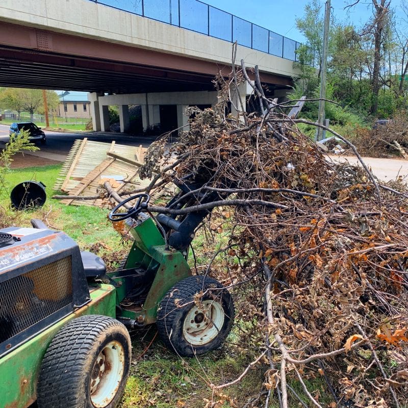 Fort Washington Tornado 10 Why I Joined a Tornado Clean Up Chainsaw Gang MyFixitUpLife Tornado clean up with our PowerTrac MyFixitUpLife