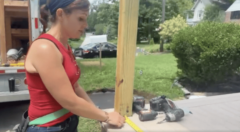 Measure to an inside corner by measuring out 2 inches 4 Ways to Easily Measure to an Inside Corner MyFixitUpLife MyFixitUpLife Measure out 2 inches from the corner and then measure to that mark MyFixitUpLife