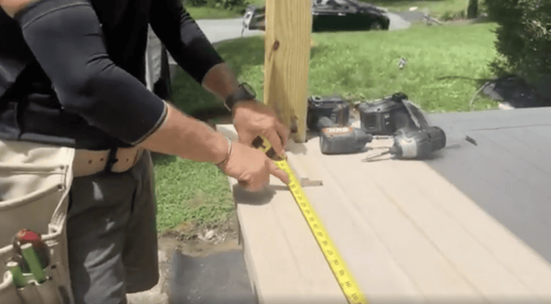 Measure to inside corner with a block 4 Ways to Easily Measure to an Inside Corner MyFixitUpLife MyFixitUpLife Use a 10 inch block to measure to an inside corner MyFixitUpLife